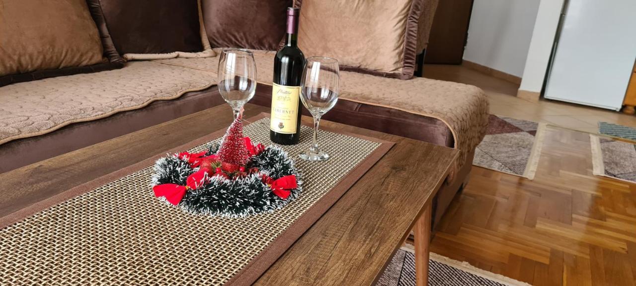 Apartman Velimir Stari Aerodrom Podgorica Bagian luar foto